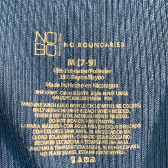 Blue long sleeve top - Picture 2 of 2